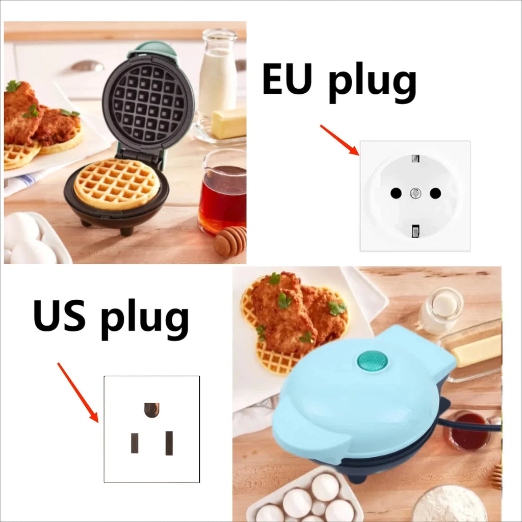 SnapWaffle – Mini Electric Waffle Maker