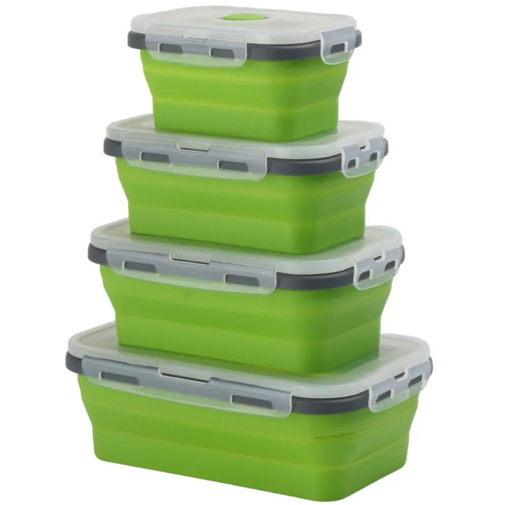 SnapBox – Leakproof Silicone Bento Lunch Box