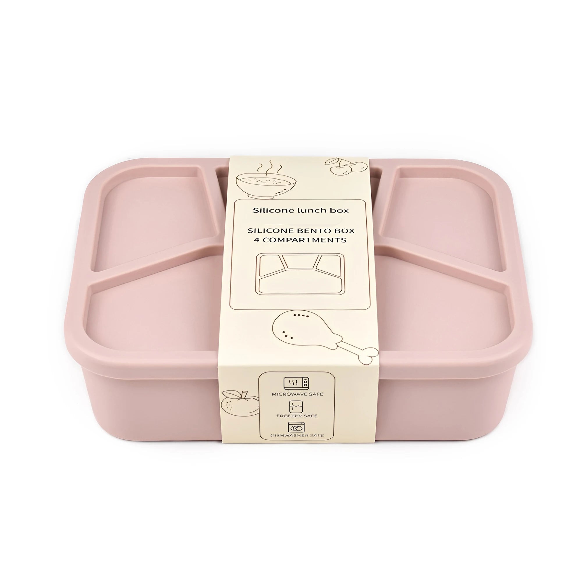 SnapBox – Leakproof Silicone Bento Lunch Box