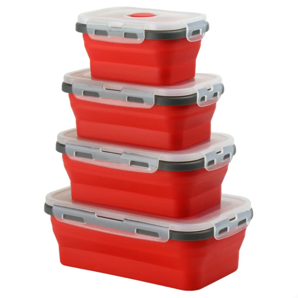 SnapBox – Leakproof Silicone Bento Lunch Box