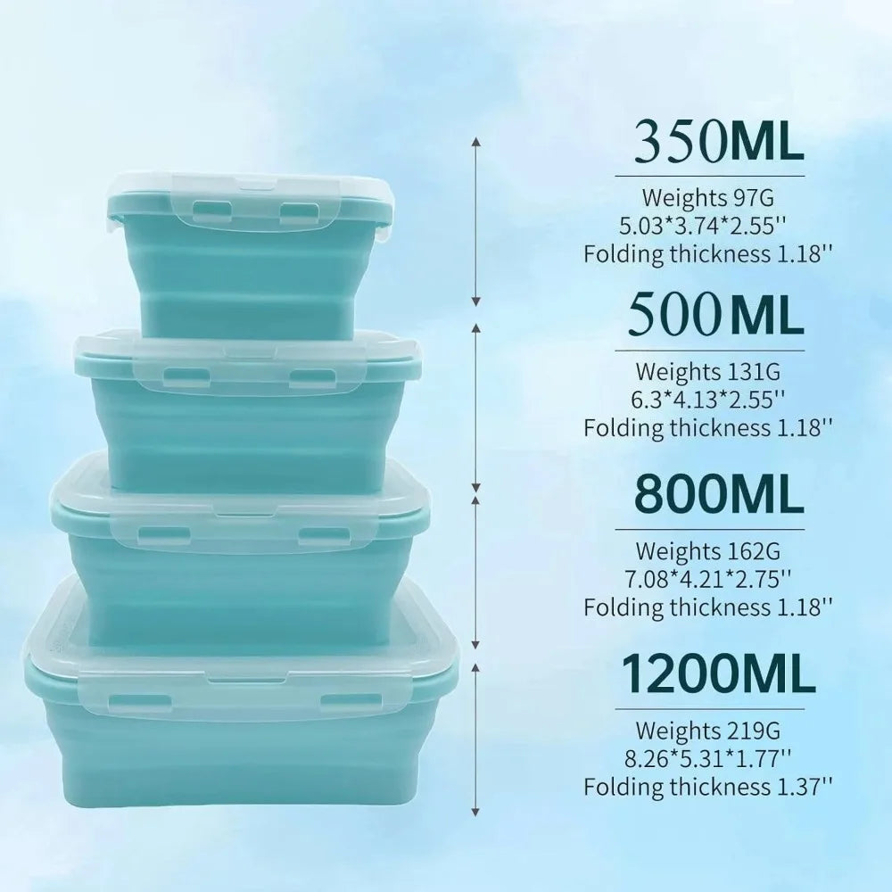 SnapBox – Leakproof Silicone Bento Lunch Box