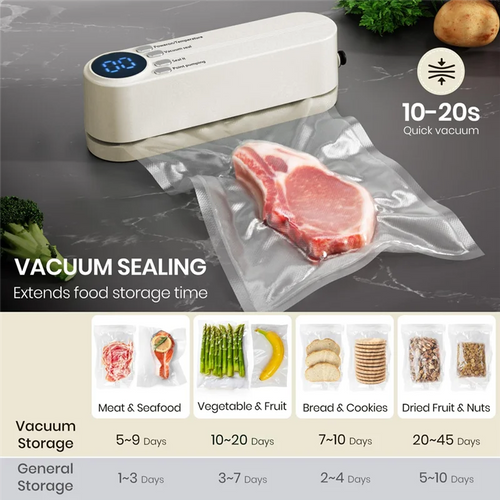 FreshSeal Pro – Handheld Vacuum Food Sealer