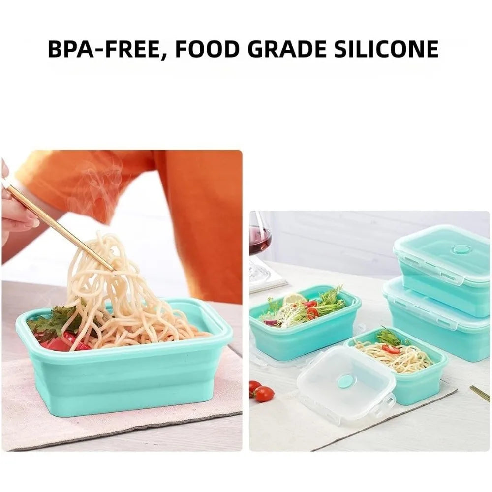 SnapBox – Leakproof Silicone Bento Lunch Box