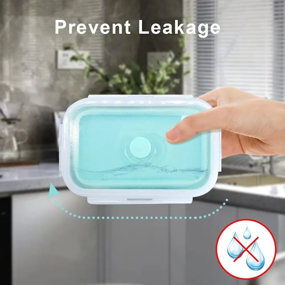 SnapBox – Leakproof Silicone Bento Lunch Box