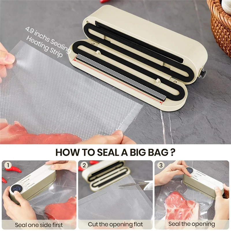 FreshSeal Pro – Handheld Vacuum Food Sealer