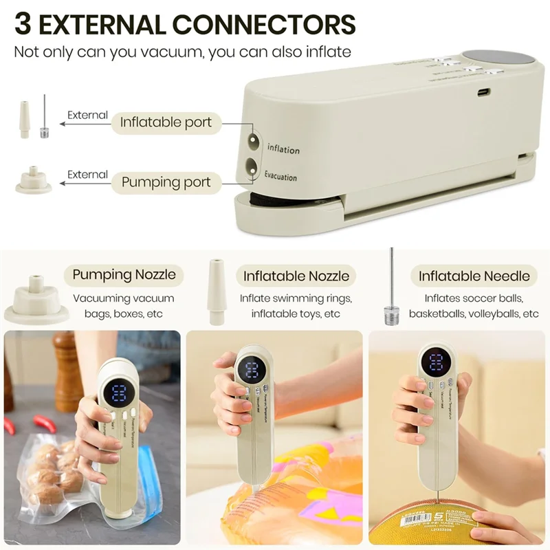 FreshSeal Pro – Handheld Vacuum Food Sealer