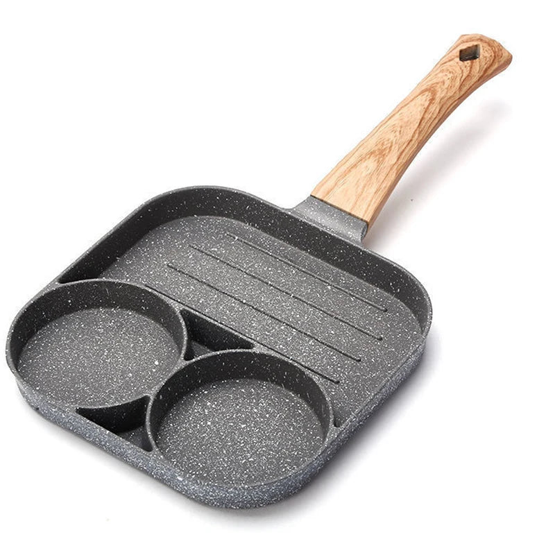 SnapEgg – 4-Cup Nonstick Egg & Pancake Pan