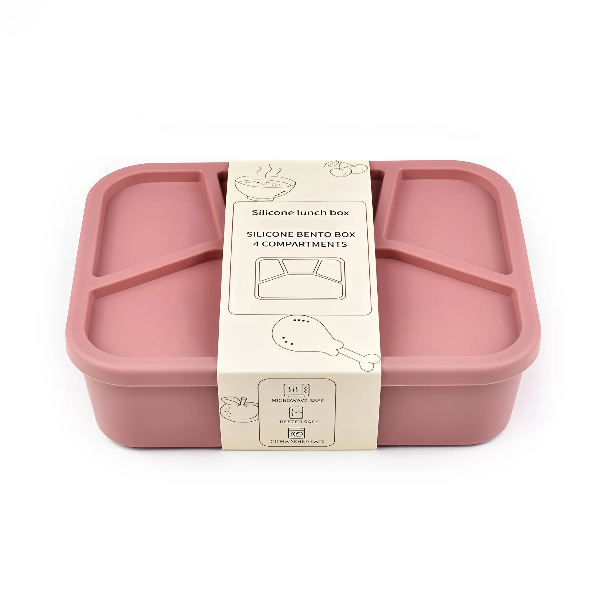 SnapBox – Leakproof Silicone Bento Lunch Box